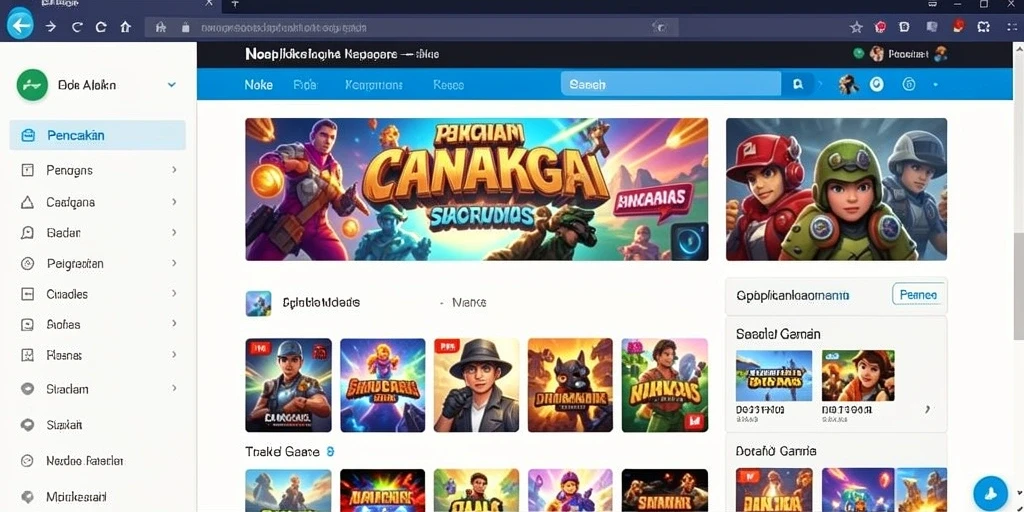 Navigasi aplikasi yang mudah digunakan dan intuitif.