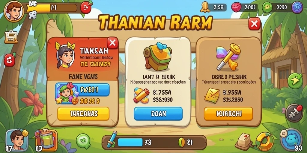 Tangkapan layar memperlihatkan lingkungan permainan yang memukau.