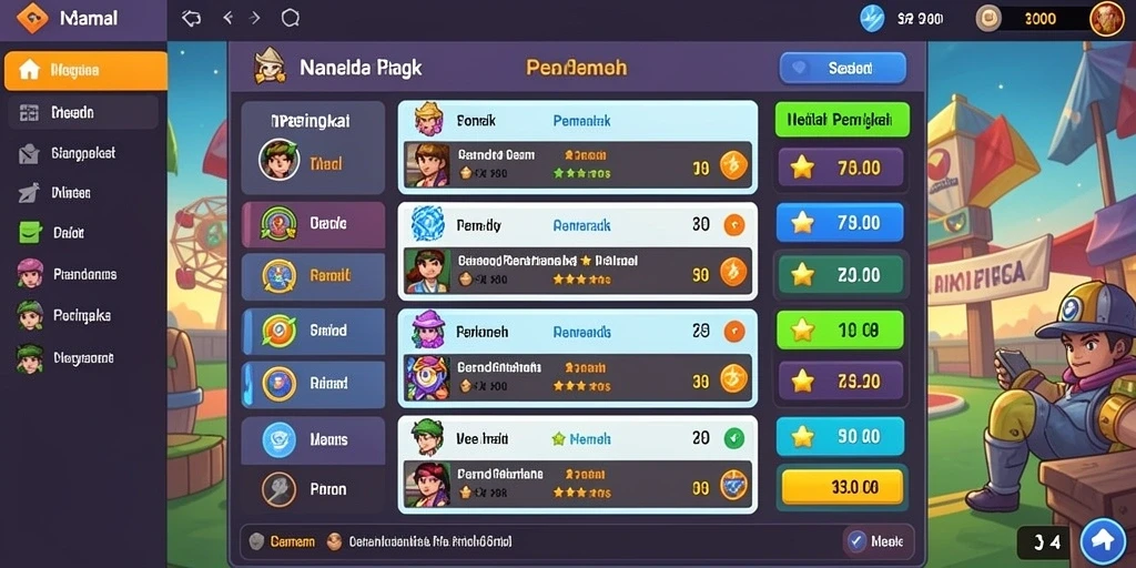 Interface yang ramah pengguna dan mudah dinavigasi.