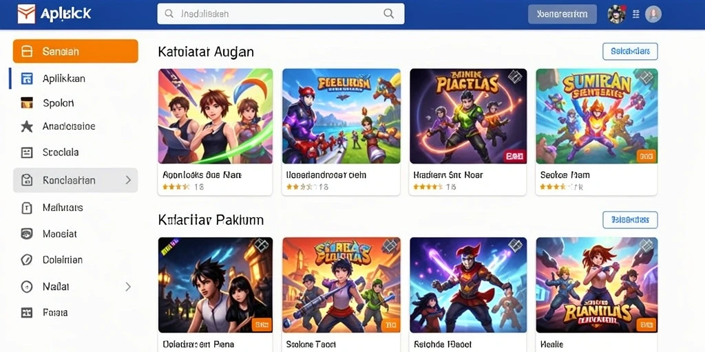Fitur sosial yang memungkinkan pemain berinteraksi dan bersaing.