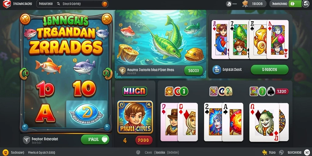 Screenshot ini menampilkan karakter unik yang bisa dimainkan dalam RPOK.
